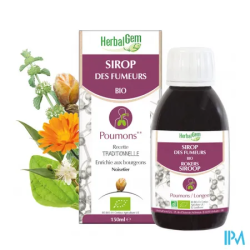 HERBALGEM SIROP FUMEURS BIO 150ML