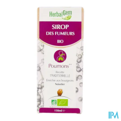 HERBALGEM SIROP FUMEURS BIO 150ML
