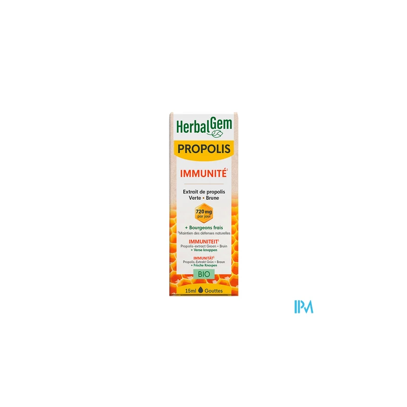 HERBALGEM PROPOLIS BIO GTTE 15ML