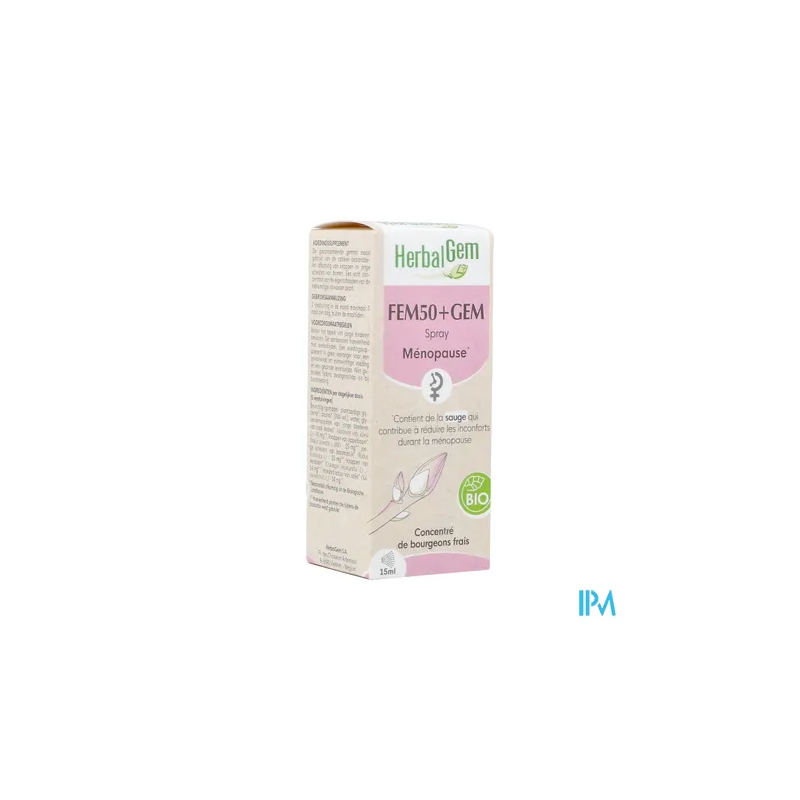 HERBALGEM FEM50+GEM BIO 15ML