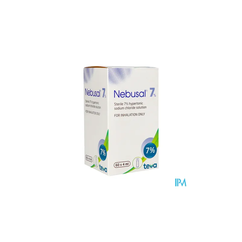 NEBUSAL 7% NACL AMP 4ML X60