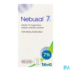 NEBUSAL 7% NACL AMP 4ML X60