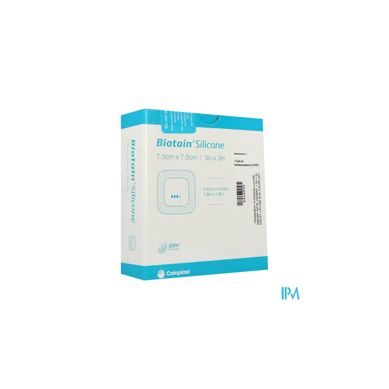 BIATAIN ADH SILICONE 7,5X7,5CM 10