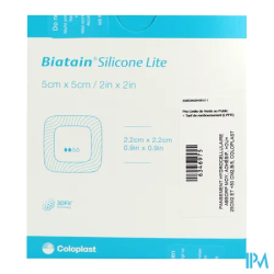 BIATAIN SILIC LITE ADH 5X5CM 5