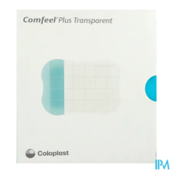 COMFEEL+ PANS TRANSPAR 5X7CM 10