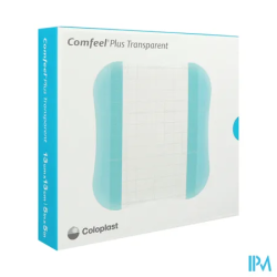 COMFEEL+ PANS TRANSPAR 13X13CM 10