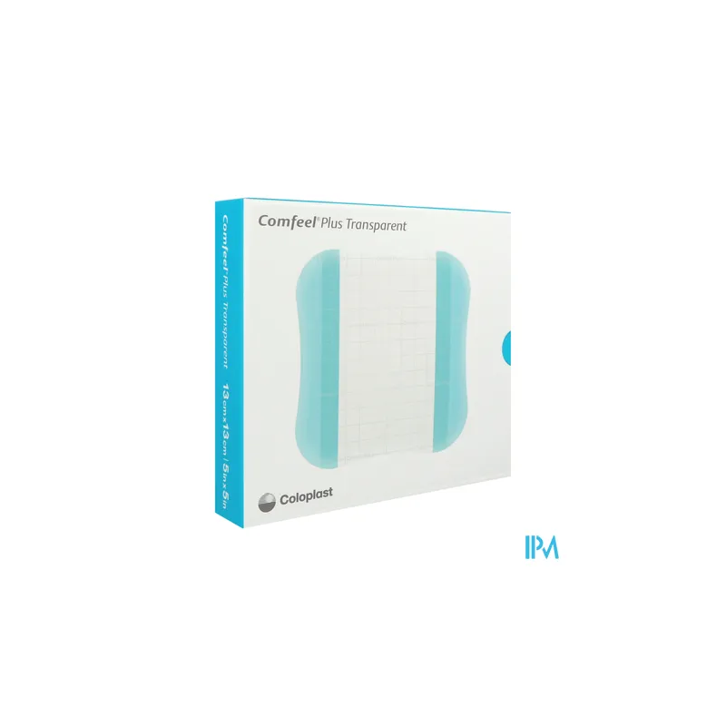 COMFEEL+ PANS TRANSPAR 13X13CM 10