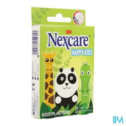 NEXCARE PANS HAPPY KIDS ANIMAUX 20