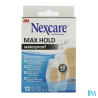 NEXCARE MAX HOLD WATERP PANS 12