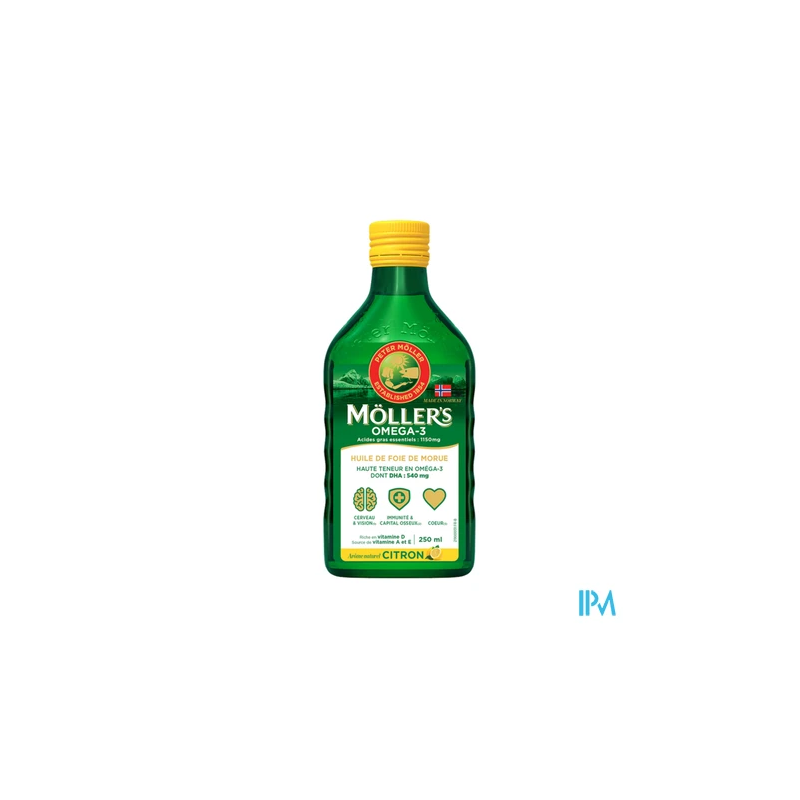MOLLER'S HLE FOIE MORUE CITR 250ML