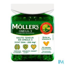 MOLLER'S OMEGA3 DOUBLE GELUL 112
