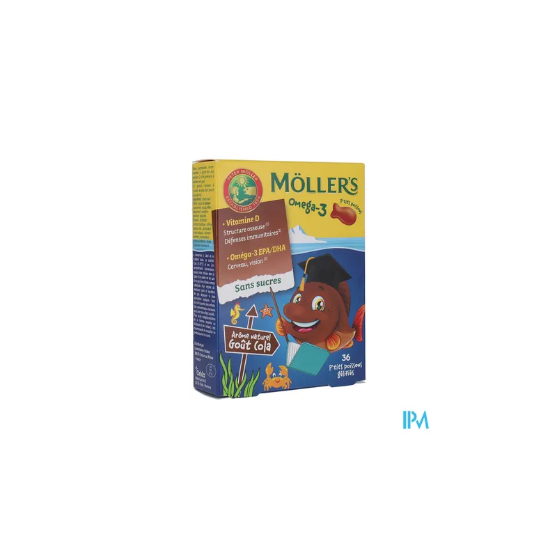 MOLLER'S PTIT POISSON COLA GUMM36