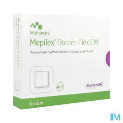 MEPILEX BORD FLEX EM XS 5X5CM 10