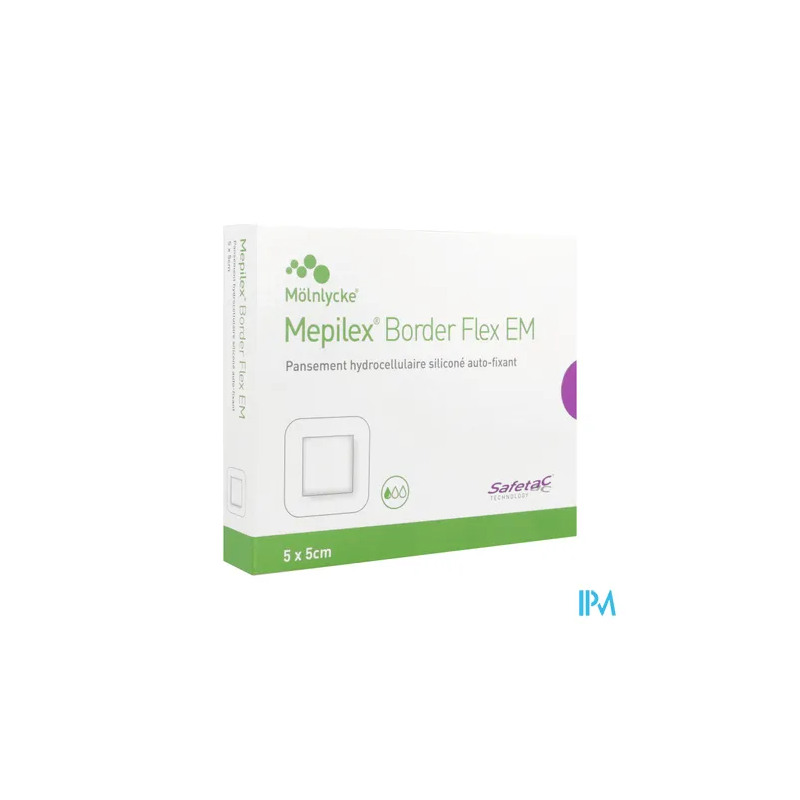 MEPILEX BORD FLEX EM XS 5X5CM 10