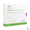 MEPILEX BORD FLEX EM XS 5X5CM 10
