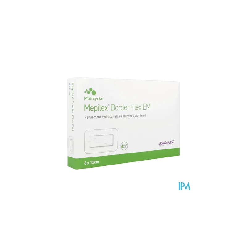 MEPILEX BORD FLEX EM S 6X12CM 10