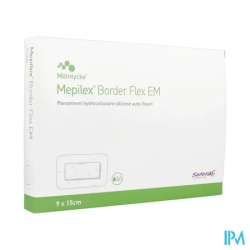 MEPILEX BORD FLEX EM M 9X15CM 10