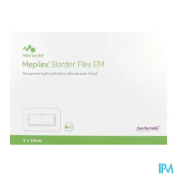 MEPILEX BORD FLEX EM M 9X15CM 10