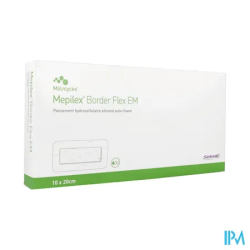 MEPILEX BORD FLEX EM L 10X20CM 10