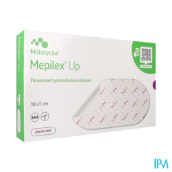 MEPILEX UP PANS HYDRO 10X21CM 10