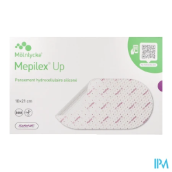MEPILEX UP PANS HYDRO 10X21CM 10