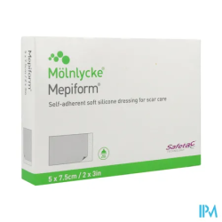 MEPIFORM PANS ADH ST 5X7,5CM 5