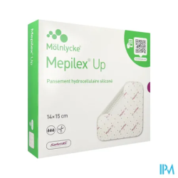 MEPILEX UP PANS HYDRO 14X15CM 10