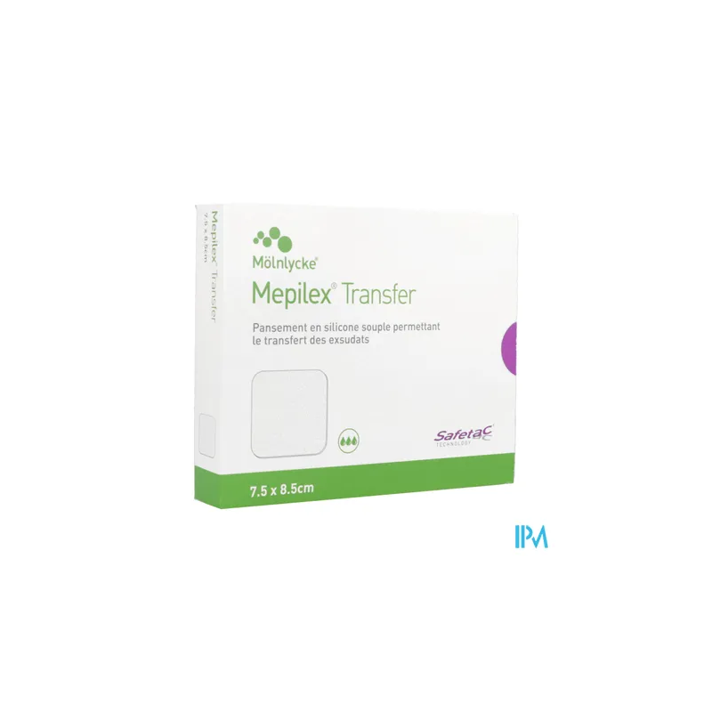 MEPILEX TRANSF PANS7,5X8,5CM 10