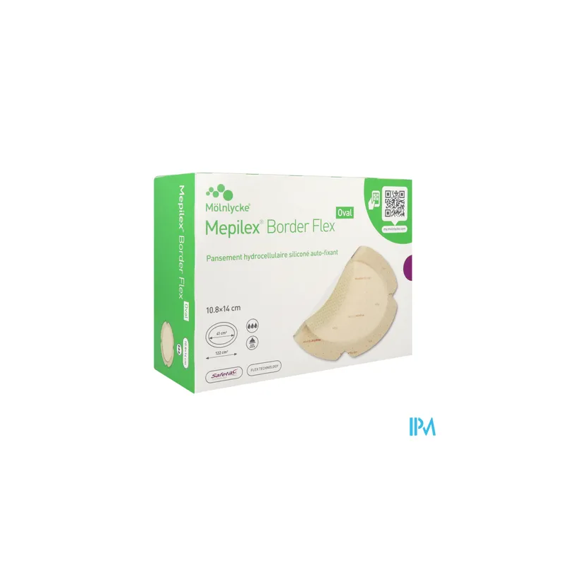 MEPILEX BORD FLEX OV S10,8X14CM 16