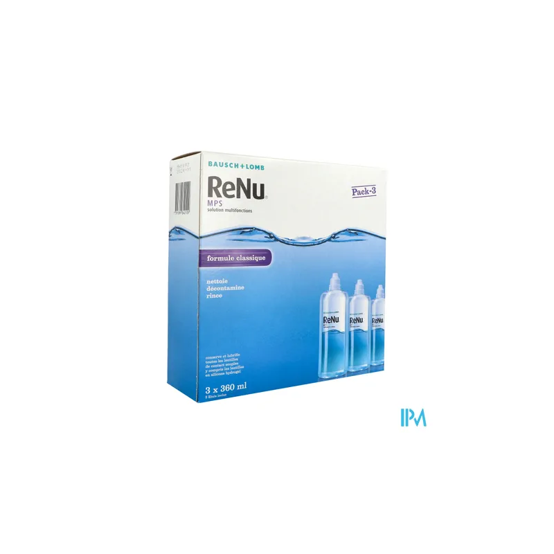 RENU MPS SOL LENTIL 360ML X3
