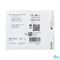 SORBACT GEL COMP PANS 7,5X7,5CM 10