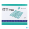 SORBACT GEL COMP PANS 7,5X7,5CM 10