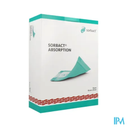 SORBACT PANS ABSORBANT 10X10CM 10