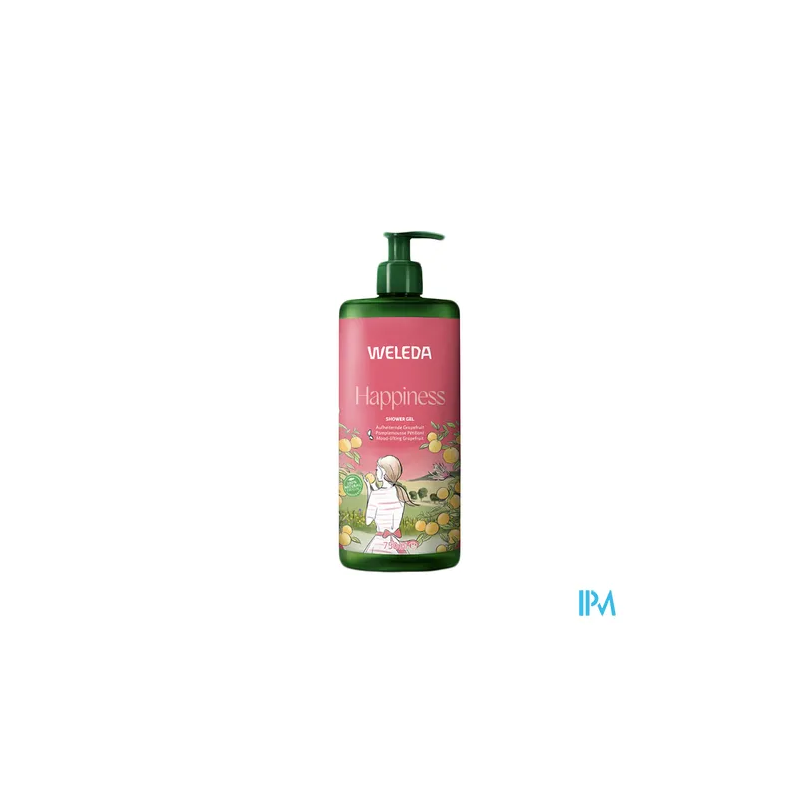WELEDA GEL DCH HAPPINESS PAMP750ML