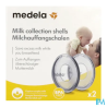COUPELLE MEDELA RECUEIL LAIT 2