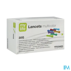MYLIFE SAFETY LANC MULTIC 28G 200