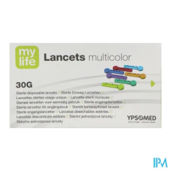 MYLIFE SAFETY LANC MULTIC 28G 200