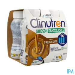 CLINUTREN BOIS S/SUCRE CAPPU 200X4