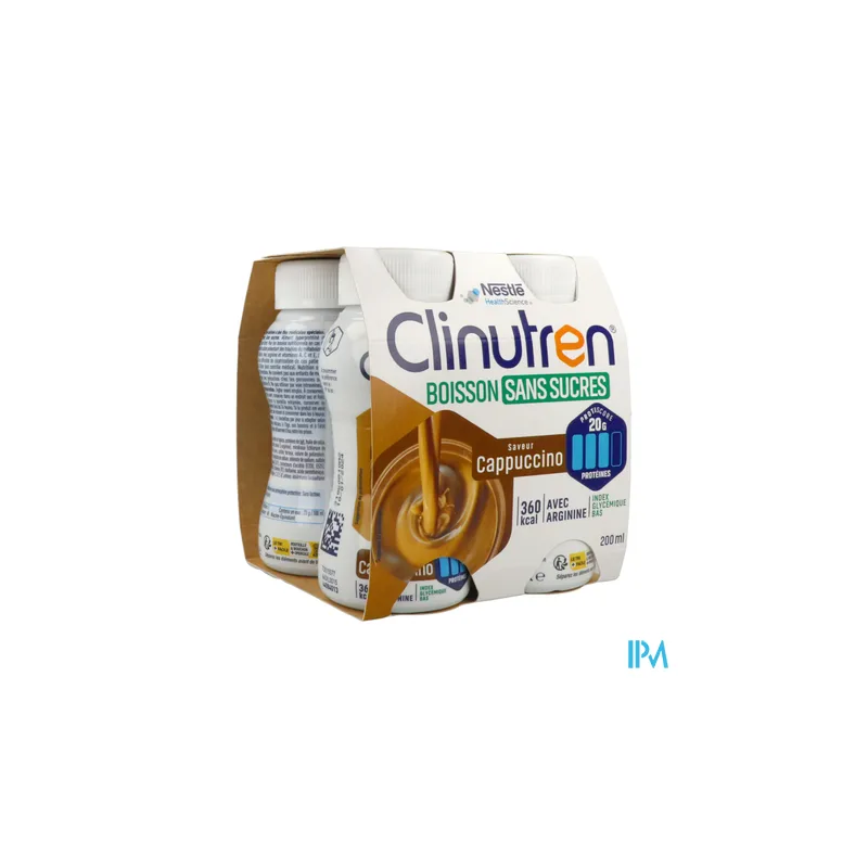 CLINUTREN BOIS S/SUCRE CAPPU 200X4