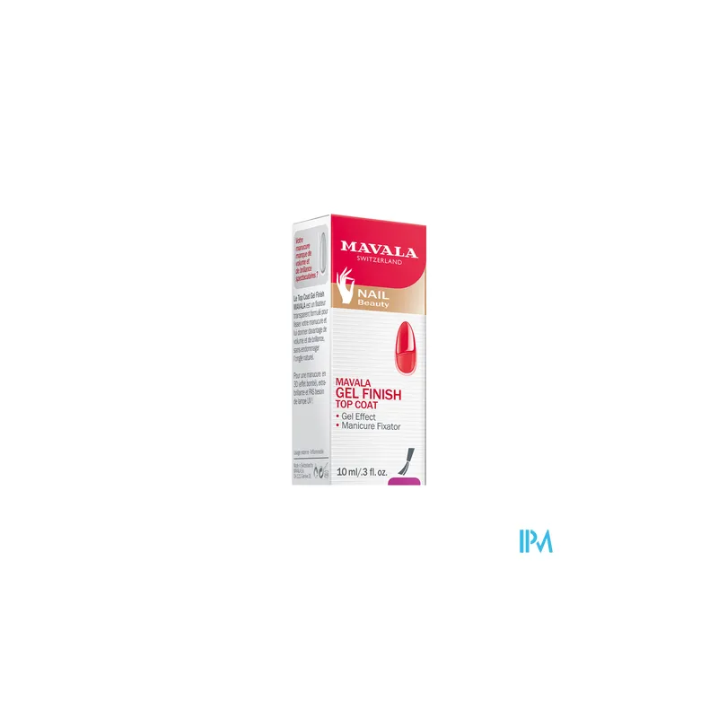 MAVALA TOP COAT GEL FINISH 10ML