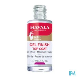 MAVALA TOP COAT GEL FINISH 10ML