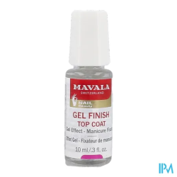 MAVALA TOP COAT GEL FINISH 10ML