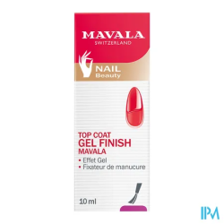 MAVALA TOP COAT GEL FINISH 10ML