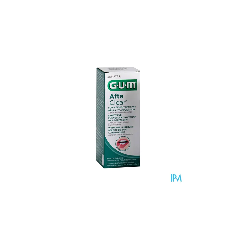 GUM AFTACLEAR B/BOUCHE 120ML 2410