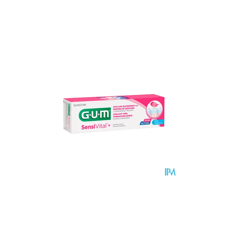 GUM DENT SENSIVITAL+ 75ML