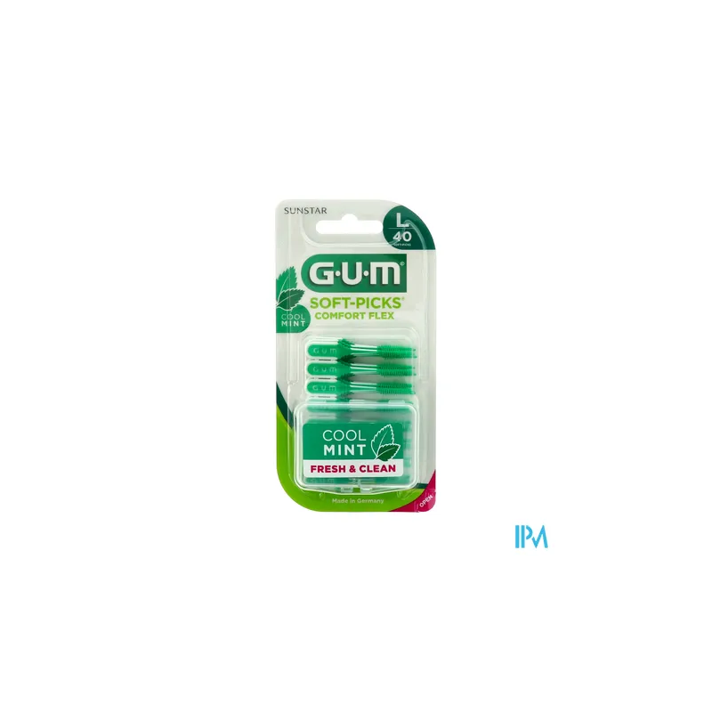 GUM SOFT-PICKS COMF FLEX MINT L 40