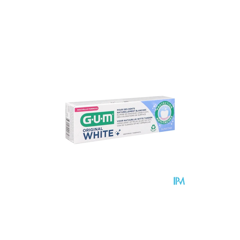 GUM DENT ORIGINAL WHITE 75ML