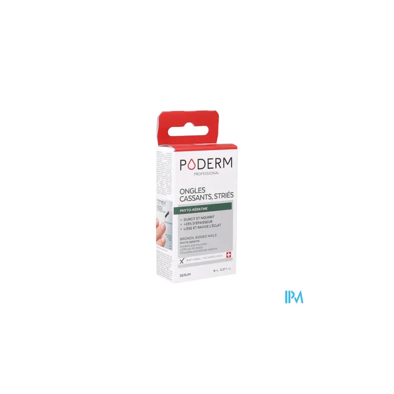 PODERM HLE NOURRIS ONGLE STRIE 8ML
