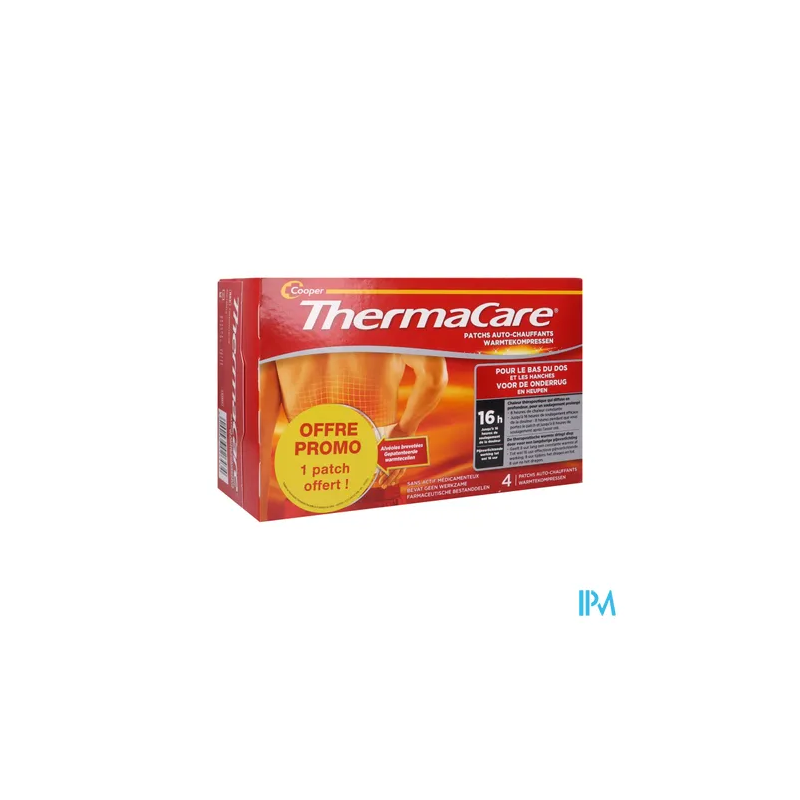 THERMACARE PATCH CHAUF DOS 4+OFF