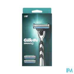 GILLETTE RAS MACH3+RECH X3